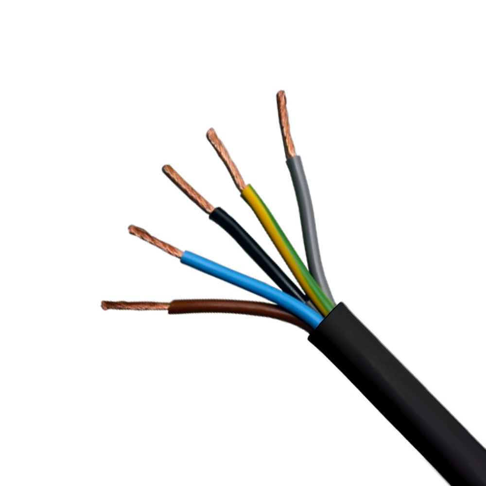 RGBW kabel - 5 x 1,0mm² - Per meter RGBW kabel - 5 x 1,0mm² - Per meter